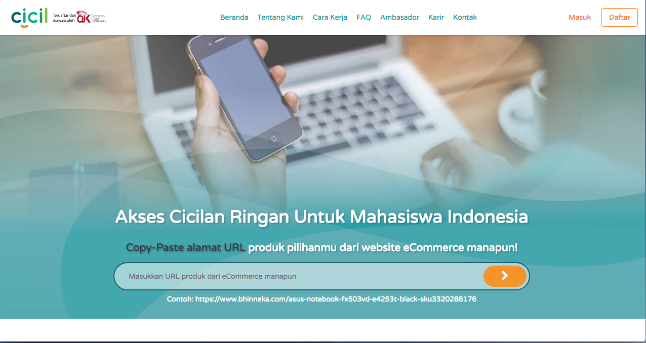 cicil.co.id fintech indonesia